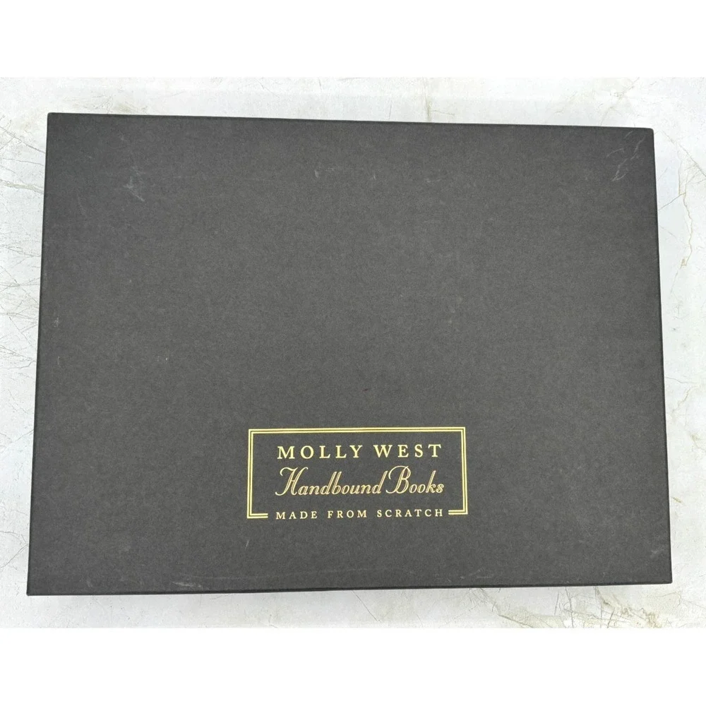 Molly West Hand Made Handbound Photo Book Made From Scratch Album Journal NOB‎